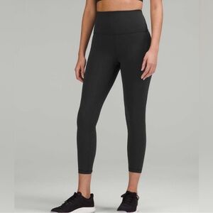 Lululemon Wunder Train High-Rise Tight with Pockets 25" Black (First Release) 14